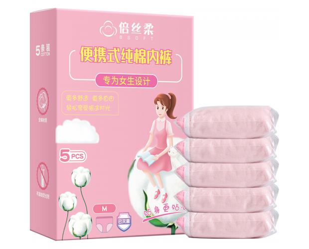 Women's portable disposable underpants